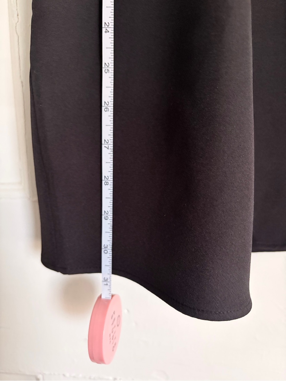 ZARA Black Mini Dress with Gold Accent - Picture 3 of 3